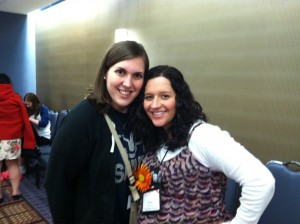 Meeting Kiera at the 2012 RT just days before The Selection came out!