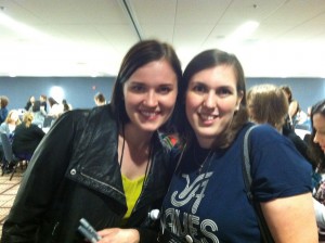 With Veronica Roth at Teen Day 2012